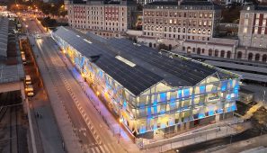 Torrescamara Parking Estacion Atocha Proyecto de nuevo aparcamiento desmontable y reutilizable en la estación de Madrid Puerta de Atocha / Project for a new detachable and reusable parking facility at Madrid Puerta de Atocha station