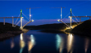 Construcción de plataforma de la Línea de Alta Velocidad Madrid-Extremadura. Talayuela-Cáceres. Tramo: Cañaveral-Embalse de Alcántara, Cáceres / Construction of the platform of the Madrid-Extremadura High Speed Line. Talayuela-Cáceres. Section: Cañaveral-Alcántara Reservoir, Cáceres